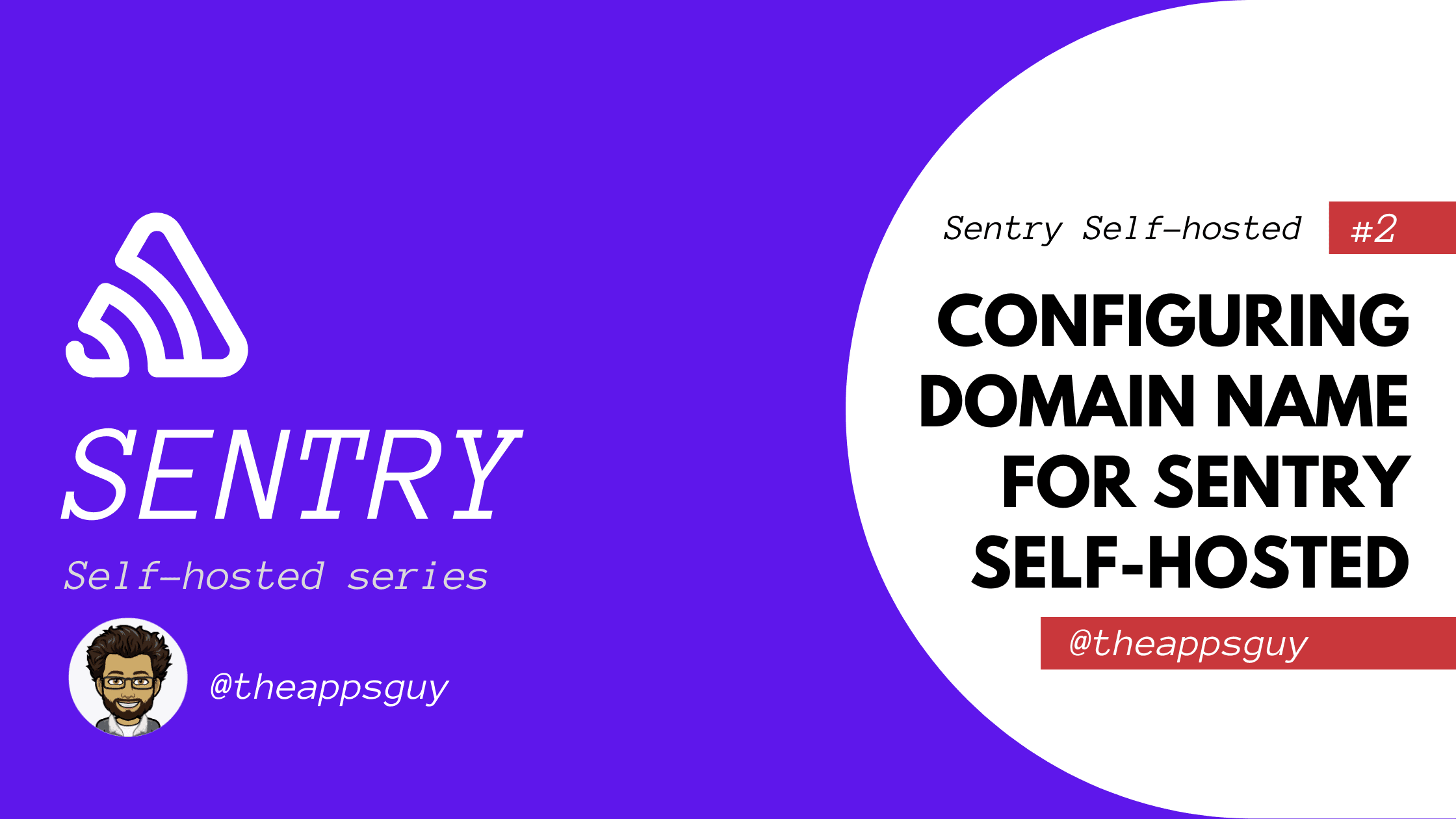 Configuring domain name for Sentry self-hosted
